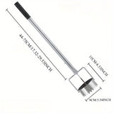 Carvallo Pro Folienhålare för växthus och trädgård | Ergonomisk och rostfri | Med avfallsfilm-krok | Rostfritt stål Carvallo