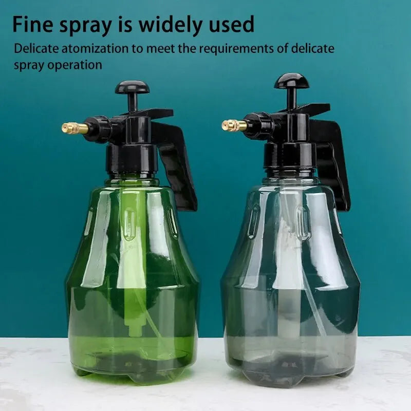 Carvallo Trädgårdsspruta med handpump | 1,5 L tryckspruta med justerbar munstycke | För inomhusväxter, trädgård, städning och växthus Carvallo