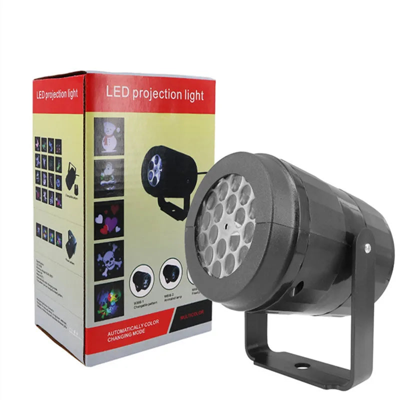 Carvallo - LED Snöflingeprojektor För Feriestämning Carvallo