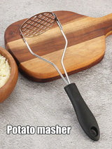 Carvallo Magrido| Ergonomisk & Effektiv | Rostfritt stål | För potatis, avokado & mer Carvallo