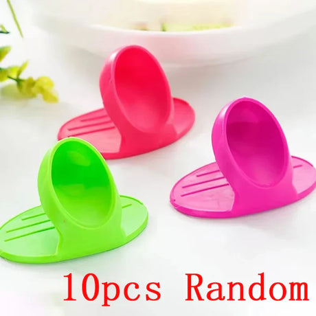 Carvallo Fingerhitzeskydd HeatGrip MiniGlove | 2/10 stycken | Värmebeständig & Halkfri | För Ugn & Mikrovågsugn | Kökstillbehör Carvallo