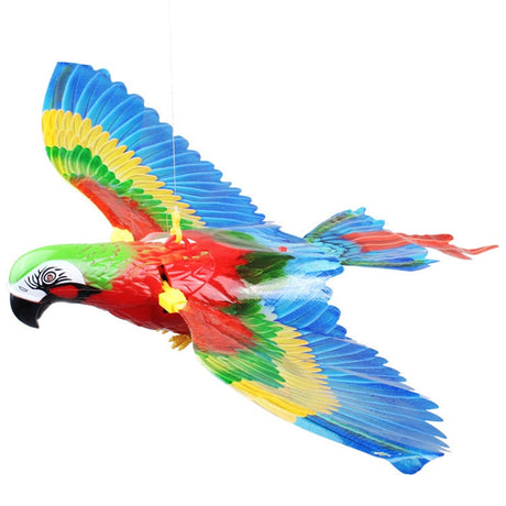 Elektrisk Flygande Fågel Kattleksak-Animals-Hemnix-Utan ljud & glöd-Papegoja-Hemnix