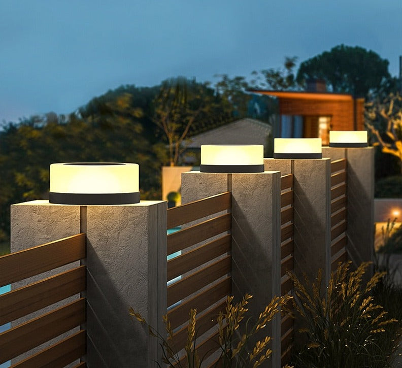 Carvallo-vägglampa LumaSteel | Med skymningssensor | Rostfritt stål & Aluminium | IP65 Väderbeständig | LED Varmvit Carvallo