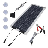 Carvallo Mobilis 100W Solarladdare | Vattentät & Bärbar | Dubbelutgång 12V–24V | För Bil, Motorcykel, Båt & Husbil Carvallo