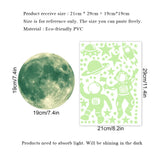 Stjärnhimmel Dekoration - Ljus-i-mörker Väggdekor Carvallo