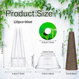 Carvallo Hydroponik Startset 120-delat | Med korgar, svampar & skydd | För inomhusträdgård & uppfödning Carvallo