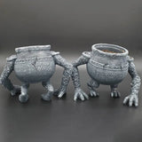 Carvallo DecoRoot | Väderbeständig & Retrodesign | För Inomhus & Utomhus | Högkvalitativt Konstharpuki Carvallo