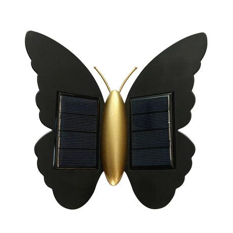 Carvallo FlyGlow Solarlampa Fjäril | Med Rörelsesensor & Auto On/Off | IP65 Vattentät | För Trädgård & Ingång Carvallo