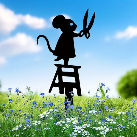 Carvallo FerroCharm | Klassisk metalldesign | Med jordspett | För trädgård, staket & terrass Carvallo