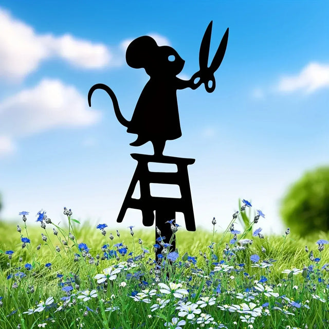 Carvallo FerroCharm | Klassisk metalldesign | Med jordspett | För trädgård, staket & terrass Carvallo