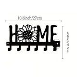 Elegant Väggmonterad Nyckelhållare - En Stilren Lösning för Nycklar och Tillbehör Carvallo