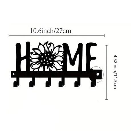 Elegant Väggmonterad Nyckelhållare - En Stilren Lösning för Nycklar och Tillbehör Carvallo