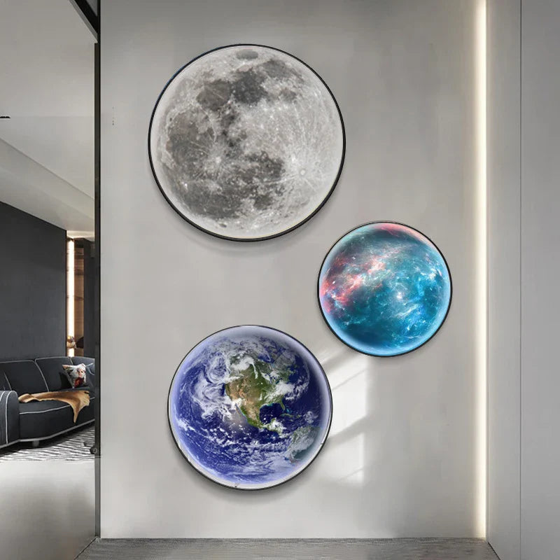 LED Vägglampa Planet – Modern Lampa Hemnix