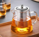 Carvallo Claritéa | Borosilikatglas | Med rostfritt stålfilter & trälock | Värmebeständig & diskmaskinssäker Carvallo