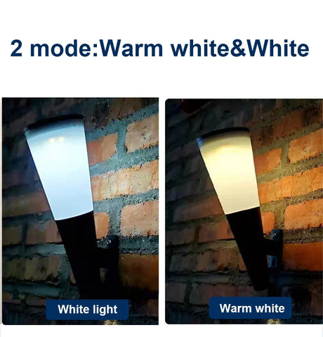 Carvallo Vägglampa | Väderbeständig & Soldriven | För Trädgård, Infart & Terrass Carvallo