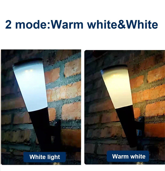 Carvallo Vägglampa | Väderbeständig & Soldriven | För Trädgård, Infart & Terrass Carvallo