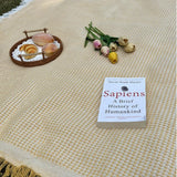 Boho Picknickfilt med fransar Carvallo