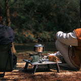 Carvallo Campingbord | Ultralätt & Fällbar | Aluminium | Idealiskt för Utomhus, Vandrings & Picknick Carvallo