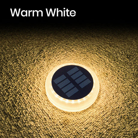 Carvallo StepLights | 4-pack solgångljus | IP68 vattentålig | Klistermontering utan borrning | För trädgård, terrass & gångar Carvallo