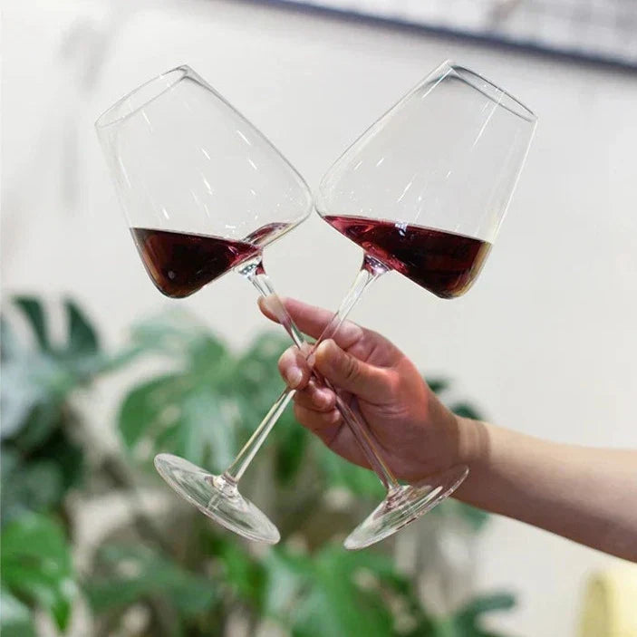 LuxeGlass - Handgjorda kristallglas för vin och champagne MILA Sverige