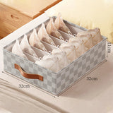 Carvallo Lådor Organiser Box | För underkläder & strumpor | Fällbar & platsbesparande | Högkvalitativ polyester Carvallo