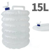 Carvallo Vattenkanister HYDROPAK Eco | 5–15 L | BPA-fri & läckagesäker | För camping, nödsituation & utomhus Carvallo