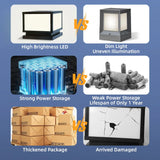 Carvallo PillarGlow Solarljusstolpe LED med fjärrkontroll & timer – IP65 Vattentålig Carvallo