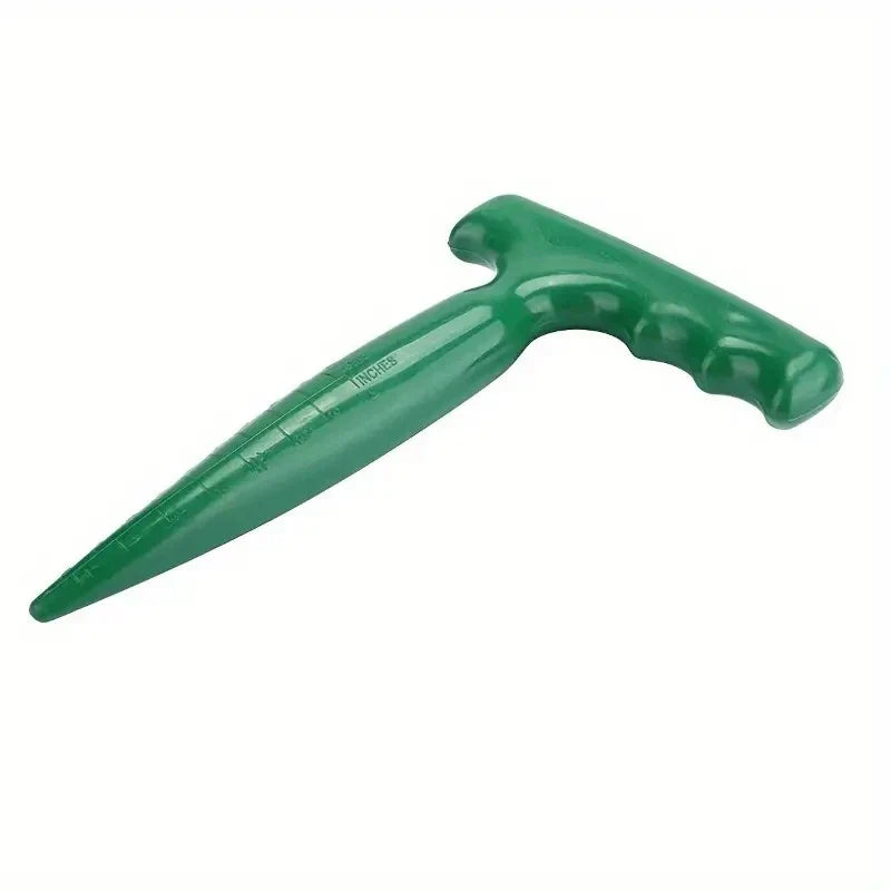 Carvallo Planteringshålsmarkör | Med djupskala & fröspenderare | Lätt & precis | För frön, lökar & plantor Carvallo