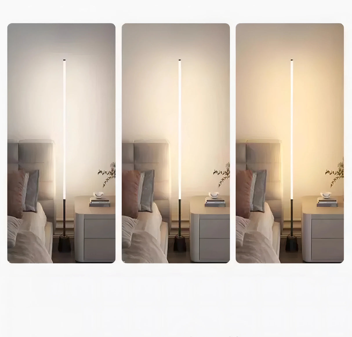 Eterna – LED Golvlampa med Dimmer Hemnix