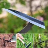 Carvallo ErgoHoe Handhacka i manganstål | Multifunktionell för trädgårdsarbete | Lätt & bärbar Carvallo