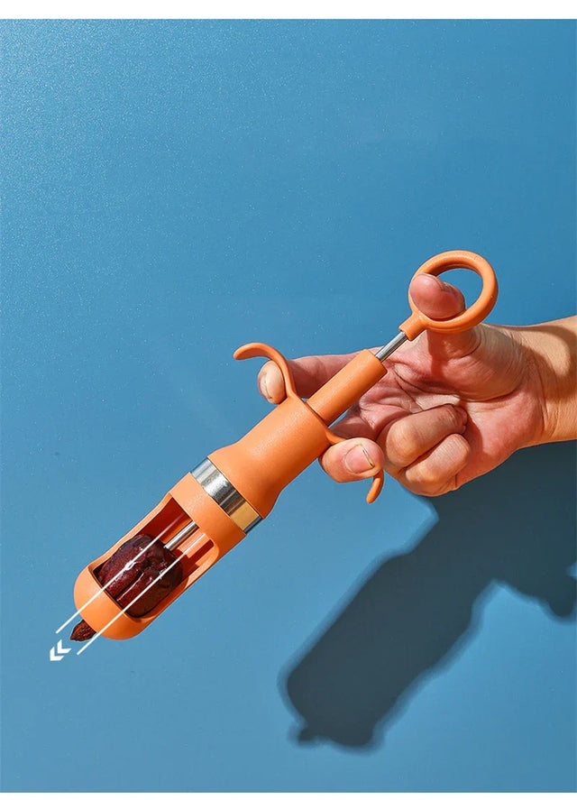 Carvallo Kärnfråntagare för Kirscher & Oliver | Manuell kärnfråntagare i rostfritt stål & ABS – 23×3 cm Carvallo