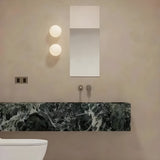 Rund Glas Vägglampa – Modern LED Lampa för Vardagsrum eller Hall Carvallo