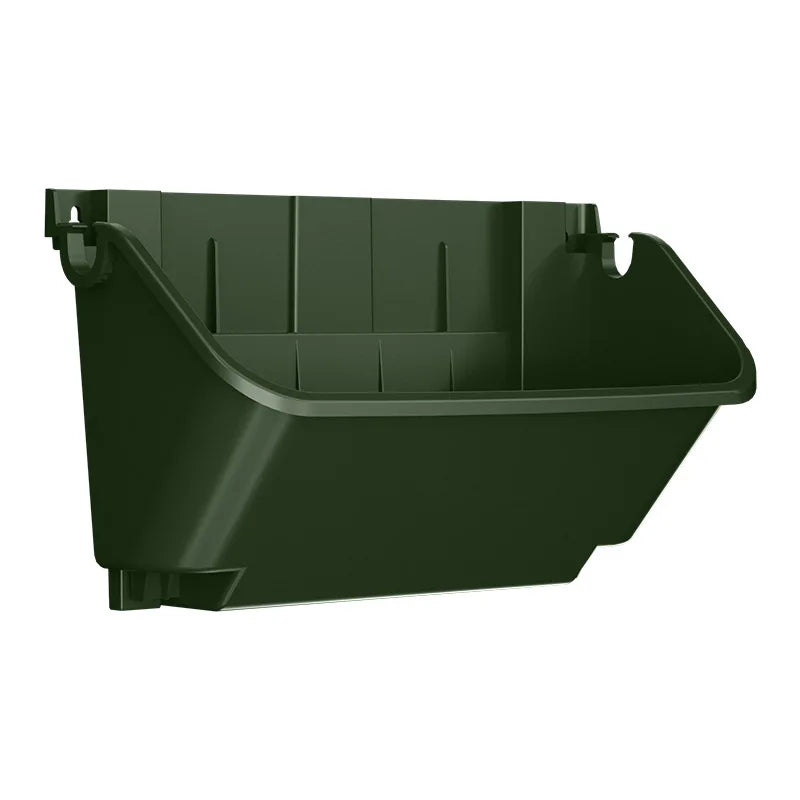 Carvallo Box | Hängande växtlådor för vertikala trädgårdar & blomväggar | Plastbehållare för balkong, staket & trädgård Carvallo