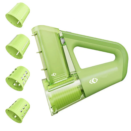 Carvallo SlicePro 40W Elektrisk osthyvel & grönsaksskärare | 4 skärinsatser | Kompakt & kraftfull Carvallo