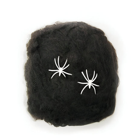 Färgglada stretchiga spindelnät – Expanderbar Halloweendekoration för inomhus- och utomhusskräck MILA Sverige