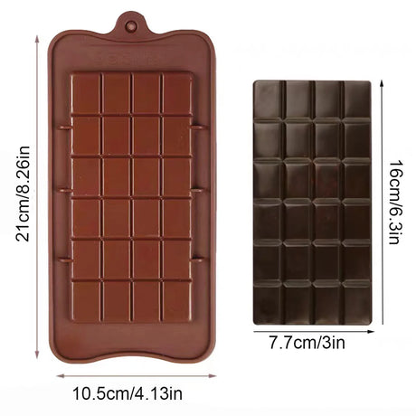 Carvallo Silikonform | 3D-chokladform i Dubai-design | Tunna plattor & fondant | För praliner, dekoration & bakverk Carvallo