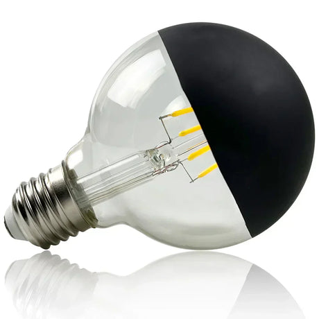 RetroGlow - Vintage LED Bordslampa med Träbas, Dimmbar och Varm Ljus Carvallo