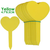 Carvallo Trädgårdsetiketter | 50 stycken | Vattentäta växtskyltar i plast | Återanvändbara | För krukor, rabatter & frön Carvallo