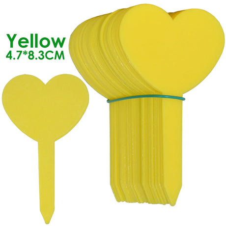 Carvallo Trädgårdsetiketter | 50 stycken | Vattentäta växtskyltar i plast | Återanvändbara | För krukor, rabatter & frön Carvallo