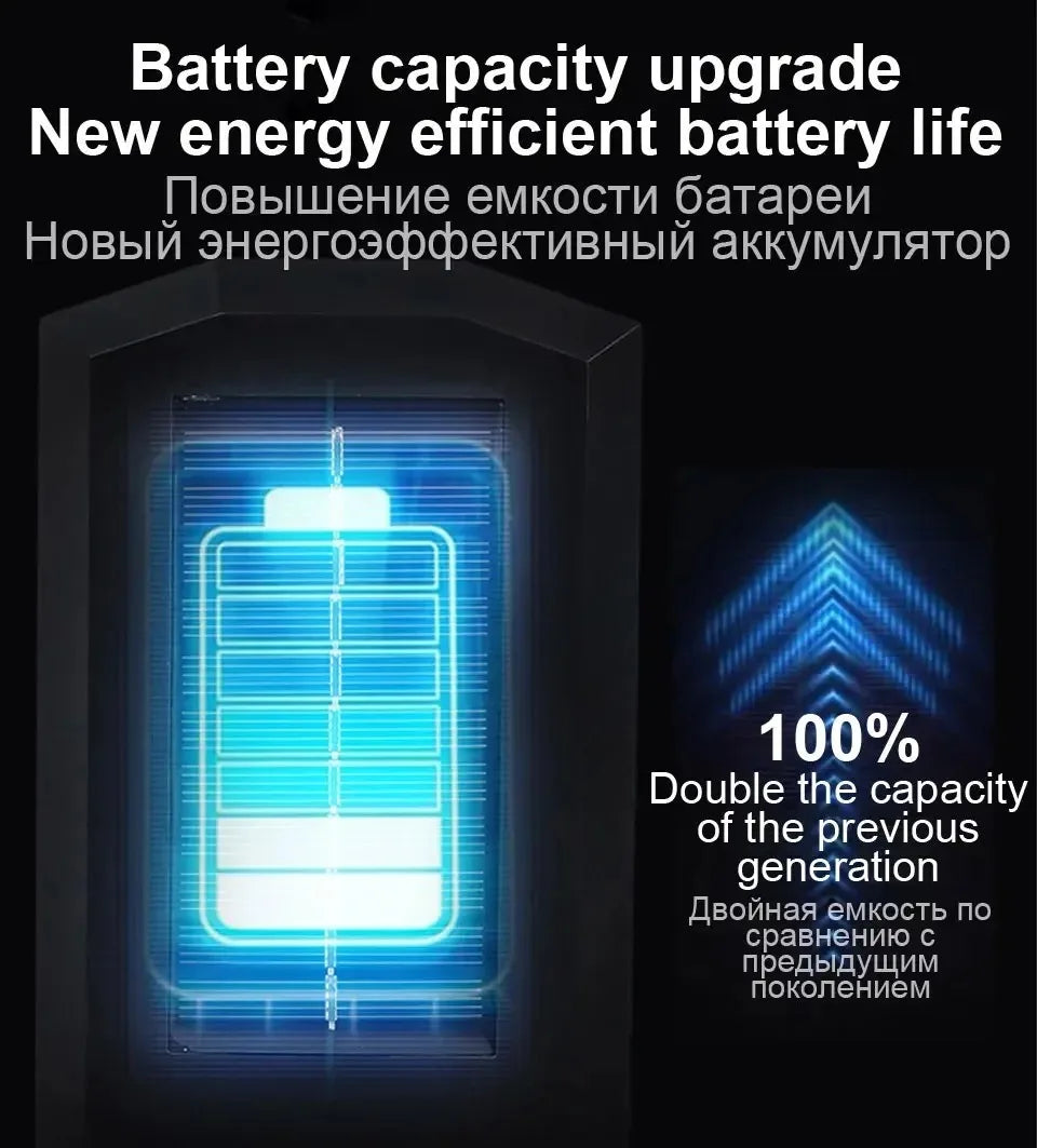 Carvallo ProSolar 9900LM | Ultrastarkt solarljus med rörelsesensor & fjärrkontroll | 11000 mAh batteri | IPX6 väderbeständig Carvallo