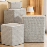 Carvallo VarioFold | Dammtätig & med fönster | Stor kapacitet | Textilförvaringsbox Carvallo