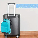 Carvallo Bagageband med krok | Justerbar reseorganisator | Multifunktionellt säkerhetsbälte för resväska & ryggsäck Carvallo