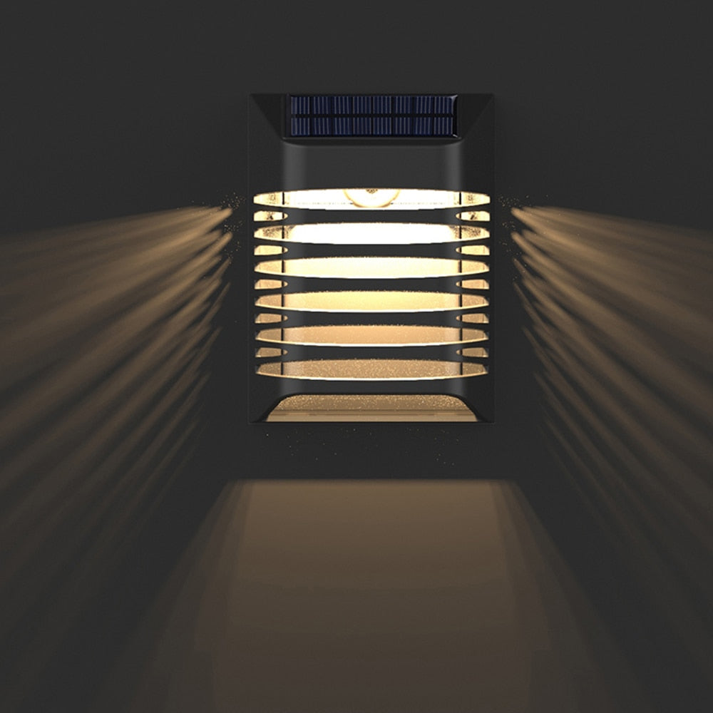 Balto - Solar Trädgård Utomhus LED Ned Wall Light IP65 Carvallo