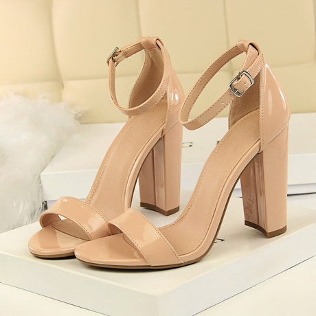 Fashionista Högklackade Sandaler-Shoes for Women-Hemnix-Ljusbrun-34-Hemnix