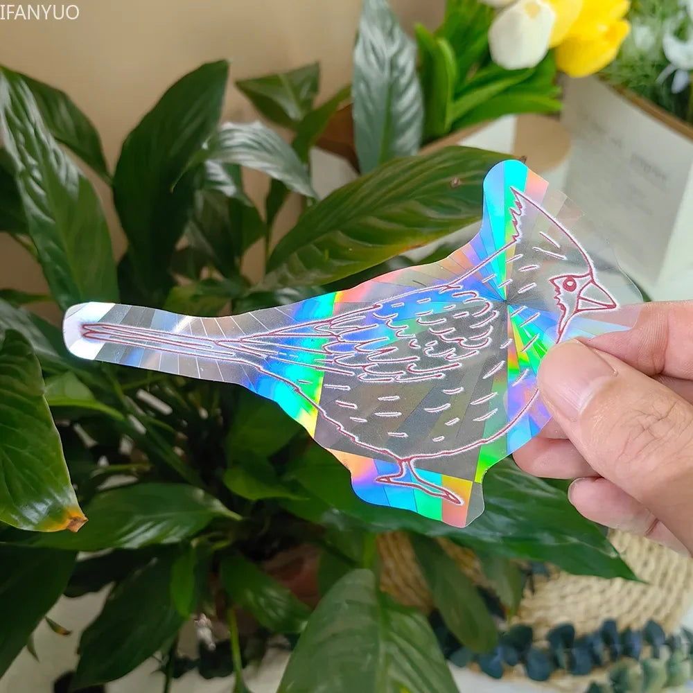 Carvallo fönsterdekal solfångare | Självhäftande med 3D-regnbågseffekt | För fönster, väggar & dekoration Carvallo