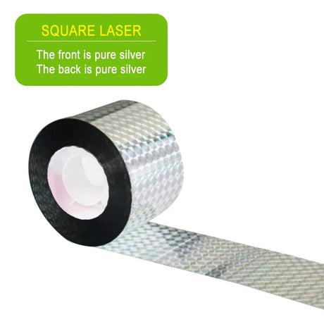 Carvallo FlashWing Reflekterande fågelskyddsband 80 m | Dubbelsidigt reflekterande | Väderbeständig för fruktträdgård & åker Carvallo