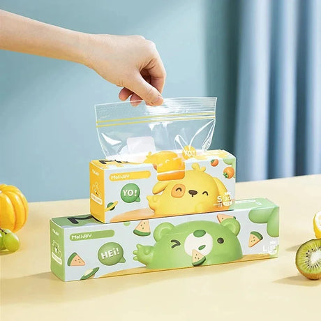 Carvallo ZipFresh Set | Återanvändbar & Lufttät | 3 Storlekar | För Kök, Frys & Måltidsförberedelse Carvallo