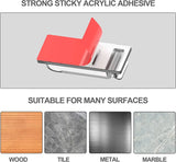 Carvallo ClipTidy FlexFix | Självhäftande & platsbesparande | För 1–10 kablar | I svart, vitt eller transparent Carvallo