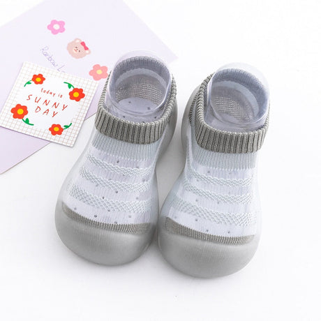 Babyskor i mesh-Kids-Hemnix-Grå-0-6 månader-Hemnix
