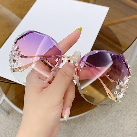 Översized Chic Solglaasögon-Accessories-Hemnix-Rosa-Hemnix